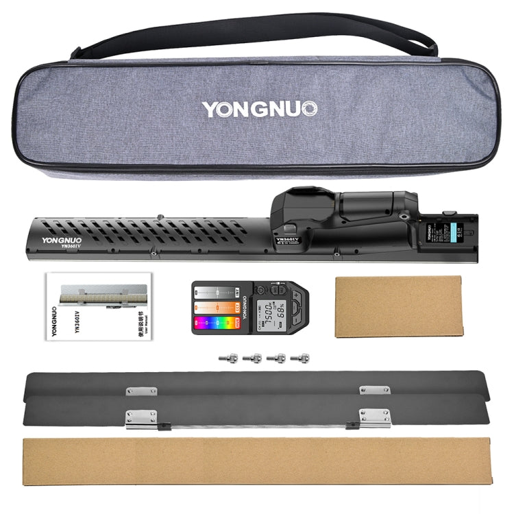 YONGNUO YN360IV 480 LEDs RGB APP Controlled Photography Fill Light, Spec: Standard+NP-F750 by YONGNUO