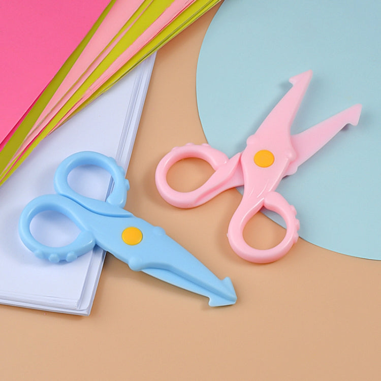 10pcs Cute Squid Mini Plastic Scissors Children Handmade Paper Cutting Tools(Blue) - Gadgets by buy2fix | Online Shopping UK | buy2fix