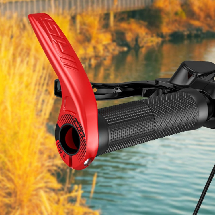 ENLEE E-45616 1pair Bicycle Handlebar Covers Cow Sheeps Horn Grips Joystick Sleeve Accessories(Fluorescent Yellow) by ENLEE