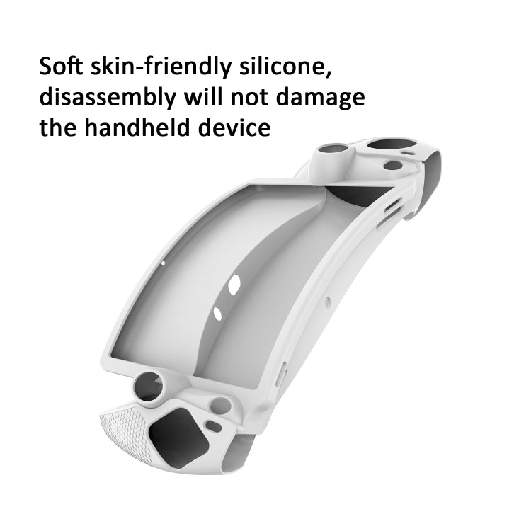For Sony PS Portal Game Console Silicone Protective Cover Oil Spray All-Inclusive Protective Case(Black) - Cases by buy2fix | Online Shopping UK | buy2fix
