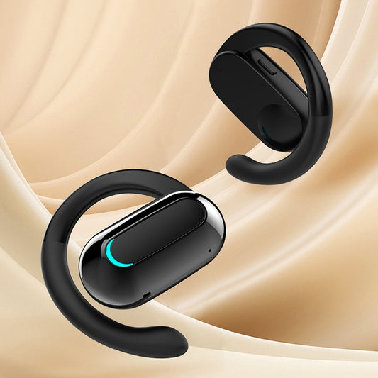 M-F9 Rotatable Ear-mounted ENC Call Noise Reduction Bluetooth Stereo Sports Earphones(Pure Black) - Bluetooth Earphone by buy2fix | Online Shopping UK | buy2fix