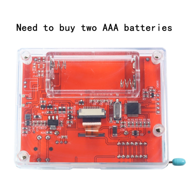 LCR-T10H Transistor Tester TFT Display For Diode Triode Capacitor Resistor Test, Spec: Dry Battery Powered - Battery & Resistance Tester by buy2fix | Online Shopping UK | buy2fix