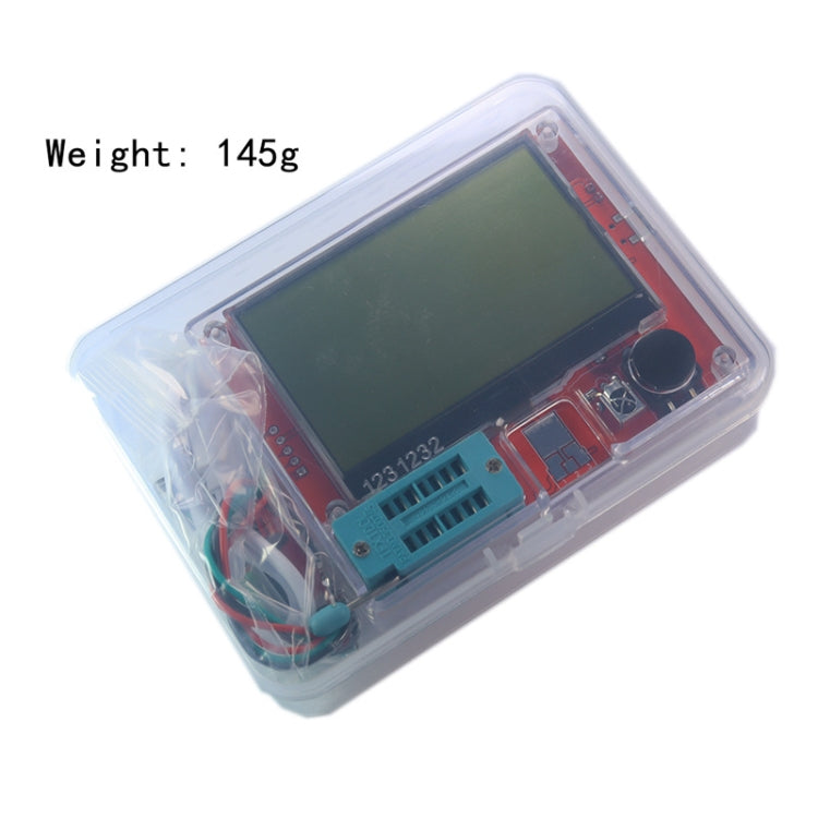 LCR-T10H Transistor Tester TFT Display For Diode Triode Capacitor Resistor Test, Spec: Built Lithium Battery by buy2fix