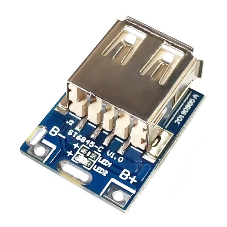 4pcs 5V Boost Converter Step-Up Power Module Lithium Battery Charging Protection Board LED Display For DIY Charger 134N3P, Interface: Micro USB - Sensor Module by buy2fix | Online Shopping UK | buy2fix