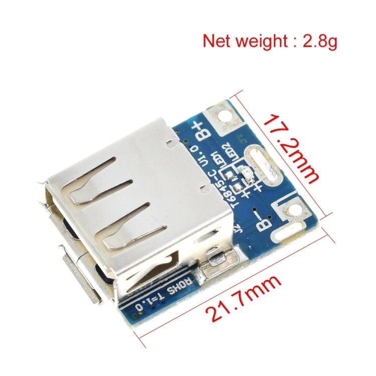 4pcs 5V Boost Converter Step-Up Power Module Lithium Battery Charging Protection Board LED Display For DIY Charger 134N3P, Interface: Micro USB - Sensor Module by buy2fix | Online Shopping UK | buy2fix