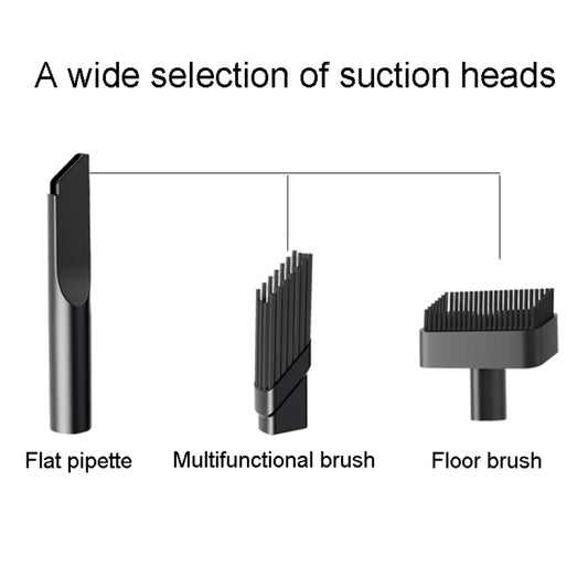 Automotive Household Small Vacuum Cleaner Car Charging Powerful Cleaning Tool(Black) - Vacuum Cleaner by buy2fix | Online Shopping UK | buy2fix