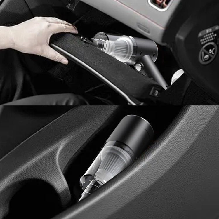 Automotive Household Small Vacuum Cleaner Car Charging Powerful Cleaning Tool(Black) - Vacuum Cleaner by buy2fix | Online Shopping UK | buy2fix