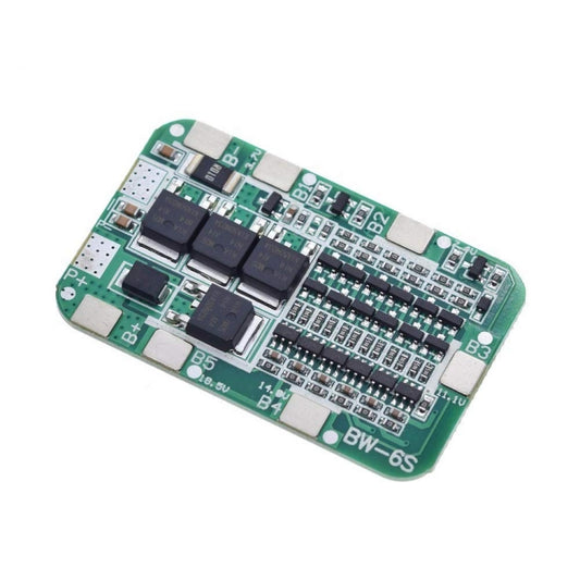 6 String 22/24V 18650 Lithium Battery Protection Board by buy2fix