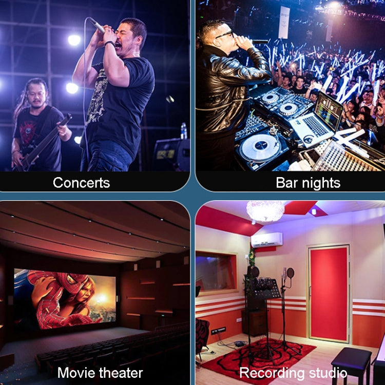 JINGHUA Microphone Cable XLR Male To Female Balanced Cable Mixing Console Amplifier Audio Cable, Length: 10M by JINGHUA