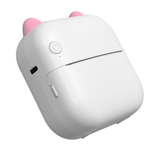 M5 Mini Cartoon Portable Bluetooth Printer Photo Thermal Printer(Pink) - Photo Printers by Huawei | Online Shopping UK | buy2fix