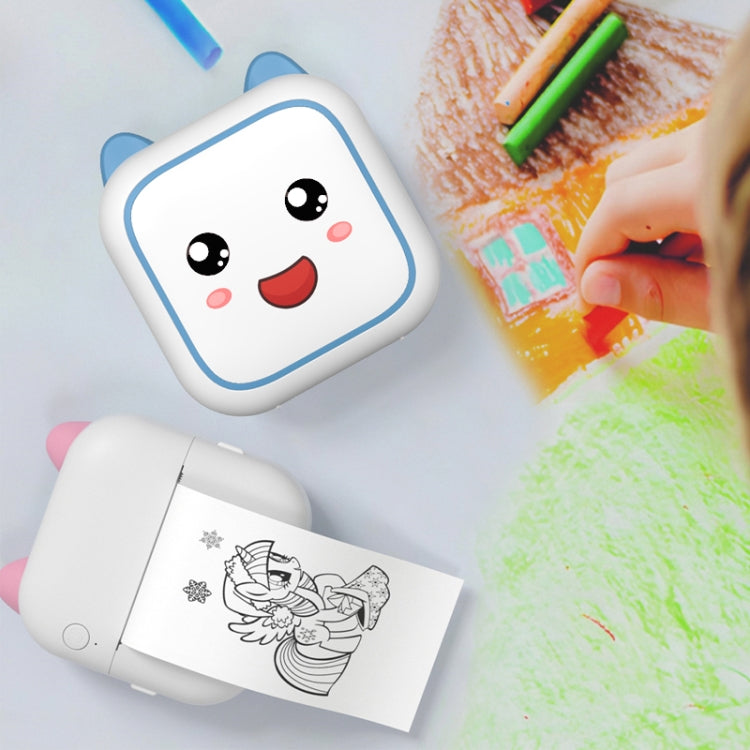 C26 Mini Portable Bluetooth Photo Label Thermal Printer, Spec: Pink+5 Paper+5 Stickers+3 Color Paper - Photo Printers by Huawei | Online Shopping UK | buy2fix