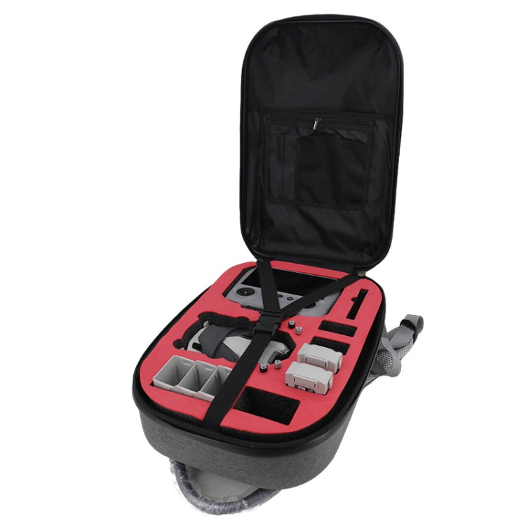 For DJI Mini 4 Pro Drone Storage Bag Carbon Fiber Backpack, Spec: Conventional Style by buy2fix