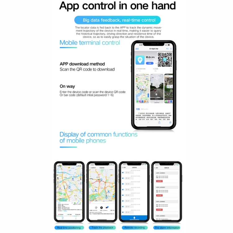 2G Car Motorcycle Waterproof GPS Tracking Locator(Box Packing) - Car Tracker by buy2fix | Online Shopping UK | buy2fix