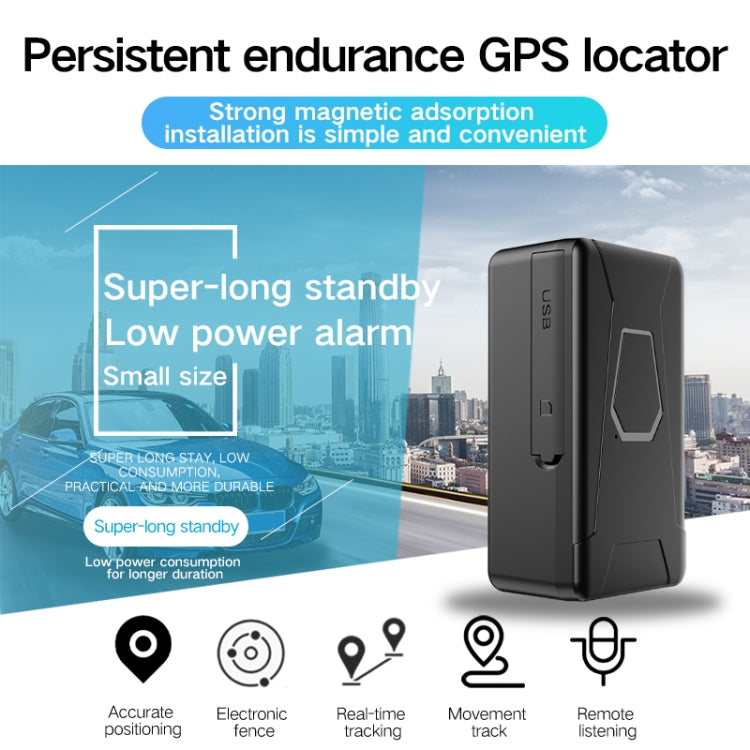 2G Car Motorcycle Waterproof GPS Tracking Locator(Box Packing) - Car Tracker by buy2fix | Online Shopping UK | buy2fix