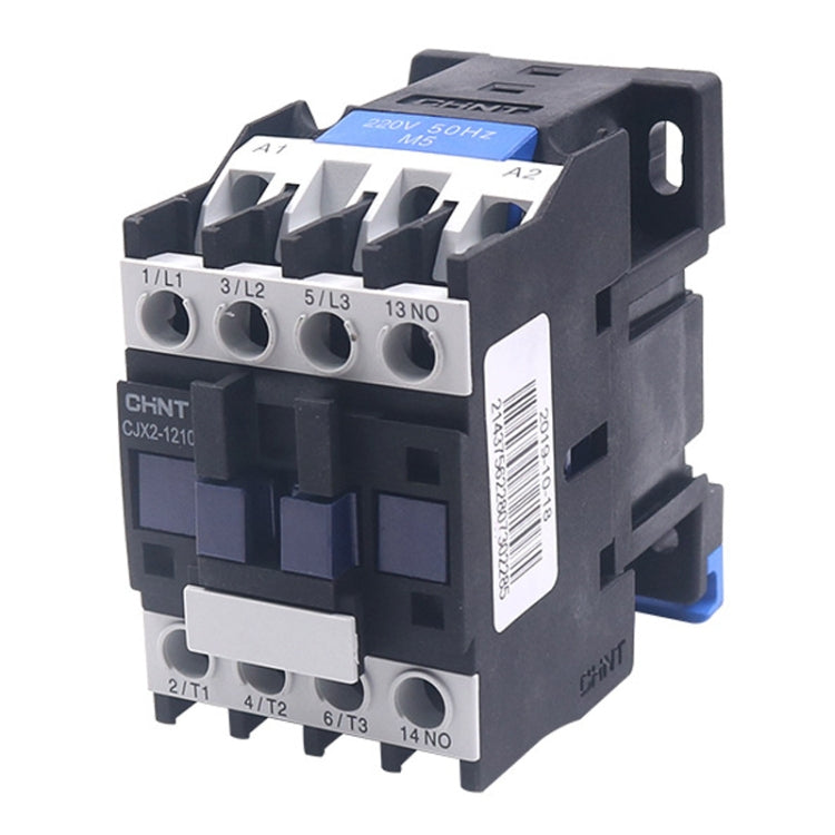 CHNT CJX2-1201 12A 220V Silver Alloy Contacts Multi-Purpose Single-Phase AC Contactor - Relays by CHNT | Online Shopping UK | buy2fix