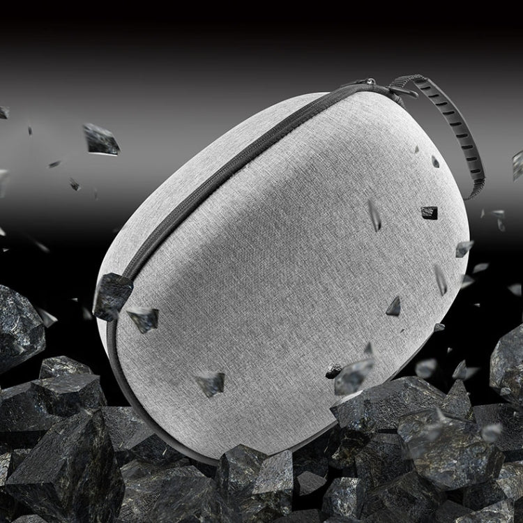 For Meta Quest 3 VR Storage Bag EVA Hard Shell Case Handbag(Grey) - VR Accessories by buy2fix | Online Shopping UK | buy2fix