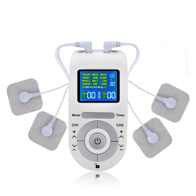12 Modes TENS Machine Low Frequency Pulse Physiotherapy Device for Pain Relief HH-8812 - Massage & Relaxation by buy2fix | Online Shopping UK | buy2fix