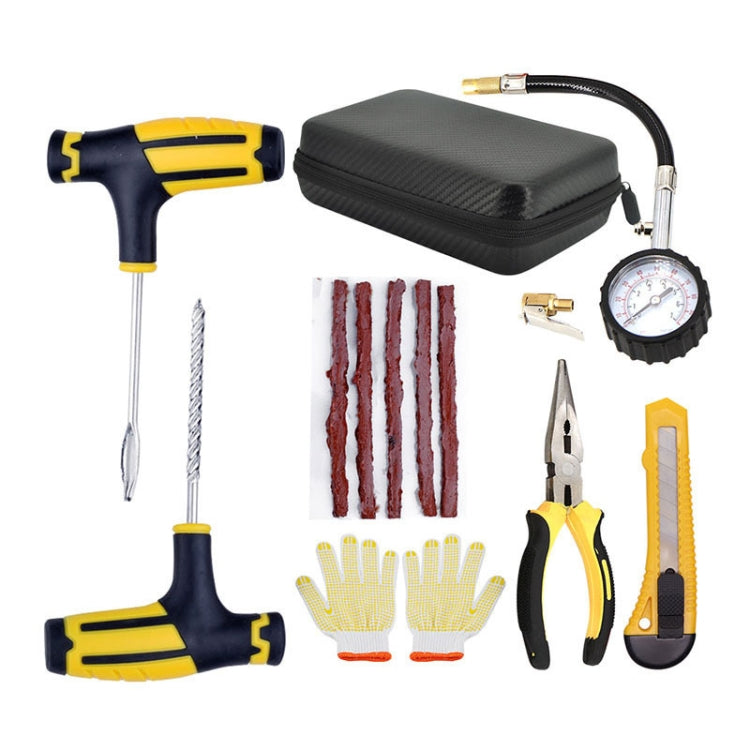 8pcs Automotive Vacuum Tire Repair Tool Car Tire Patching Instrument Set - Tire Repair & Installation Tools by buy2fix | Online Shopping UK | buy2fix