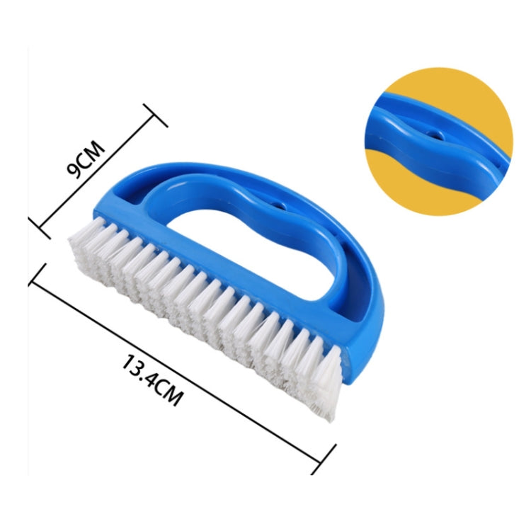 Car Interior D-shaped Seat Seam Cleaning Brush(Blue) - Car washing supplies by buy2fix | Online Shopping UK | buy2fix