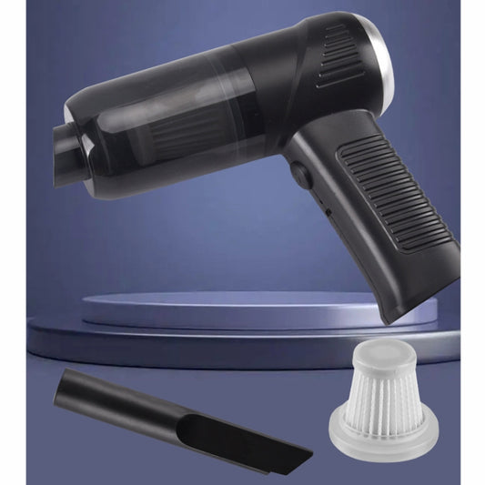 Car Household Mini Wireless USB Charging Fully Automatic Vacuum Cleaner(Black) - Vacuum Cleaner by buy2fix | Online Shopping UK | buy2fix