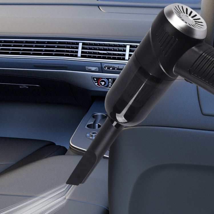 Car Household Mini Wireless USB Charging Fully Automatic Vacuum Cleaner(Black) - Vacuum Cleaner by buy2fix | Online Shopping UK | buy2fix