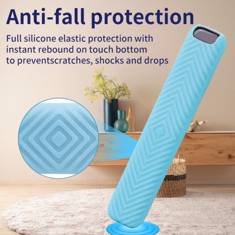 20.9 x 4.3 x 1.7cm For TCL RC902V Remote Control Protective Case FMR1/FAR2/FMR4 Universal Silicone Shockproof Covers(Luminous Blue) - Remote Control Covers by buy2fix | Online Shopping UK | buy2fix