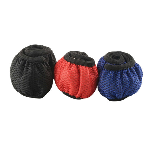 Car Mesh Steering Wheel Cover Breathable Elasticized Handle Sleeve, Size: 38cm(Black) by buy2fix