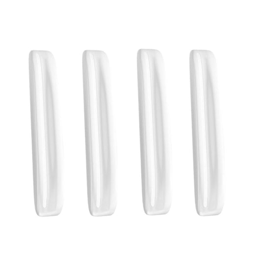 4pcs/set Car Rearview Mirror Body ABS Anti-collision Strip(Pearl White) by buy2fix