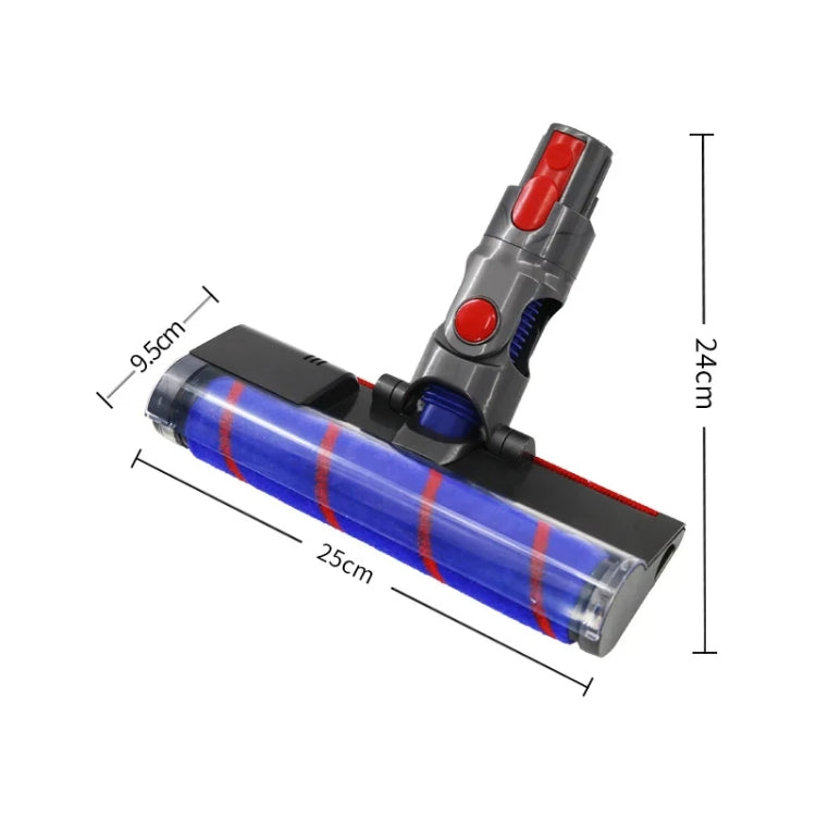 Vacuum Cleaner Floor Brush Head With Green Light For Dyson V7 V8 V10 V11 - For Dyson Accessories by buy2fix | Online Shopping UK | buy2fix