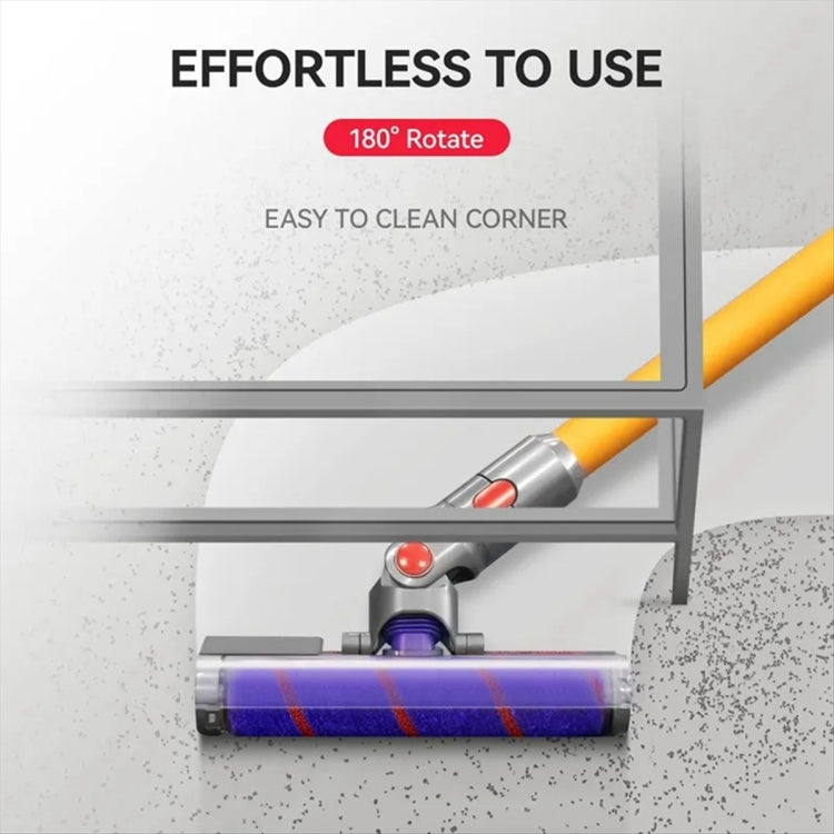 Vacuum Cleaner Floor Brush Head With Green Light For Dyson V7 V8 V10 V11 - For Dyson Accessories by buy2fix | Online Shopping UK | buy2fix