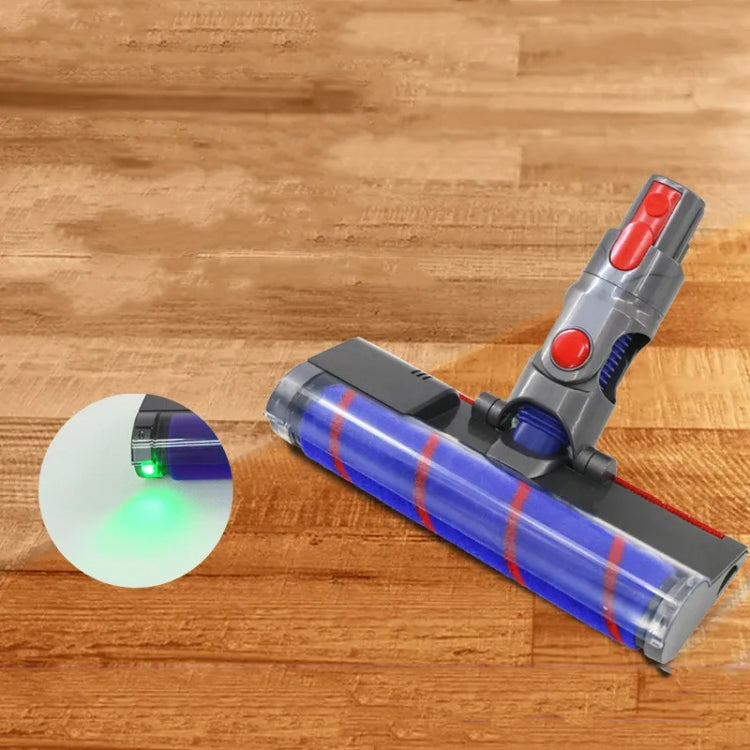 Vacuum Cleaner Floor Brush Head With Green Light For Dyson V7 V8 V10 V11 - For Dyson Accessories by buy2fix | Online Shopping UK | buy2fix