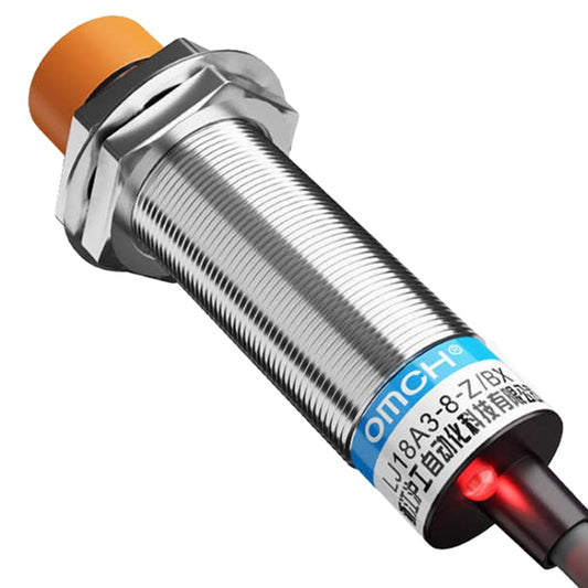 OMCH LJ18A3-8-Z/BX DC NPN 3-Wire Normally Open Sensors Inductive M18 Proximity Switch by OMCH