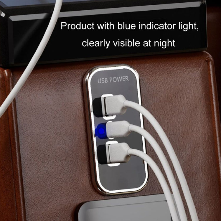 12/24V USB+Type-C Car, RV, Boat Mobile Phone Charger Modification(Silver 2.1A+1A+PD3.0) - DIY Modified Charger by buy2fix | Online Shopping UK | buy2fix