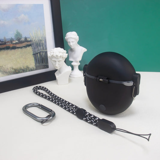 For Google Pixel Buds Pro Elastic Switch Dustproof And Drop-Proof Earphone Protective Cover(Black) by buy2fix