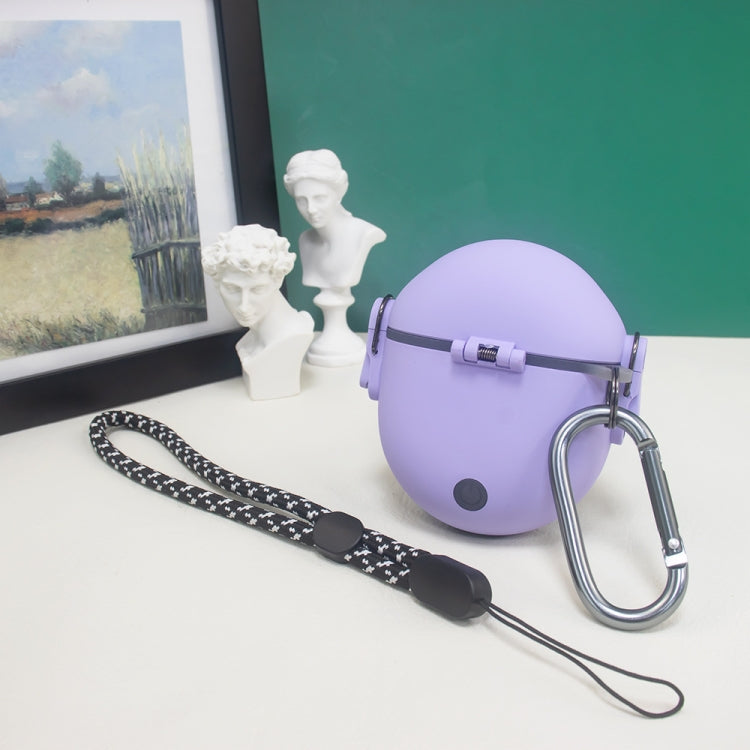 For Google Pixel Buds Pro Elastic Switch Dustproof And Drop-Proof Earphone Protective Cover(Purple) - Other Earphone Case by buy2fix | Online Shopping UK | buy2fix