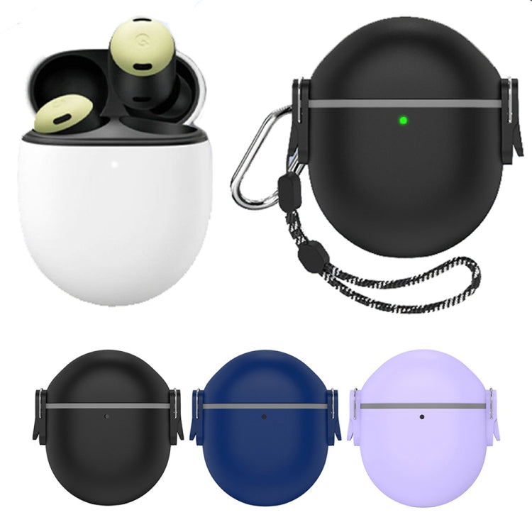 For Google Pixel Buds Pro Elastic Switch Dustproof And Drop-Proof Earphone Protective Cover(Purple) - Other Earphone Case by buy2fix | Online Shopping UK | buy2fix