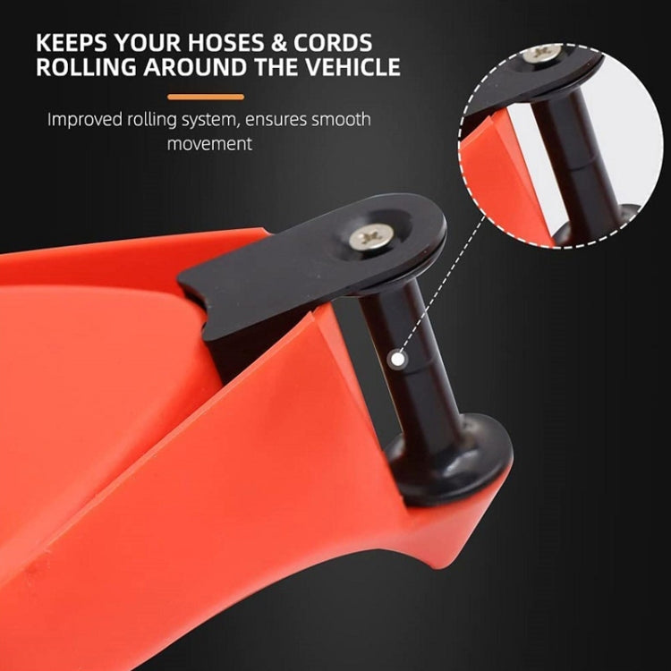 Portable Practical Tire Winder for Cars Beauty Cleaning Tools(Black) - Car Washer & Accessories by buy2fix | Online Shopping UK | buy2fix