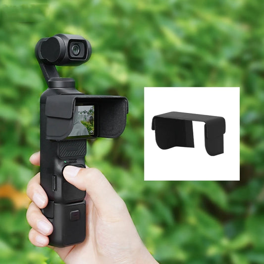 For DJI Osmo Pocket 3 BRDRC Sunshade Hood Light Weight Screen Shade(Black) by BRDRC