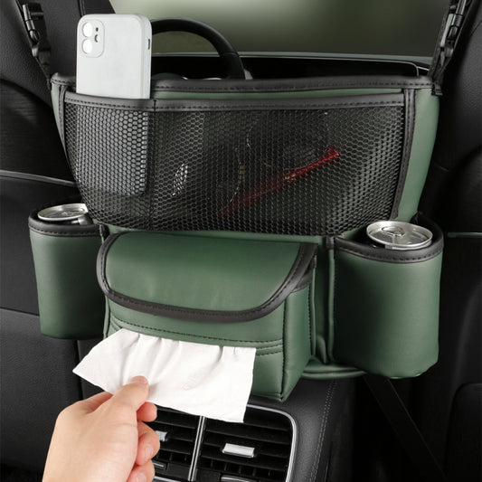 Car Multifunctional Armrest Box Storage Bag Car Interior Supplies(Green) by buy2fix