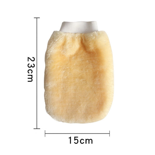 Double Sided Imitation Wool Waterproof Car Wash Gloves Car Cleaning And Maintenance Tools, Model: 8242 by buy2fix