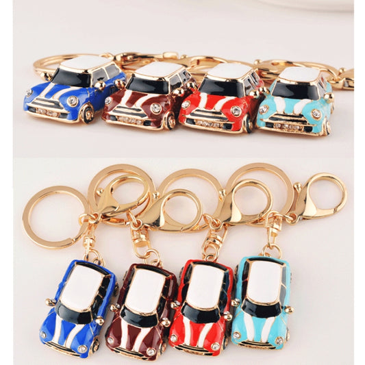 Mini Car Keychain Pendant Toy Beetle Car Gift, Color: Red by buy2fix