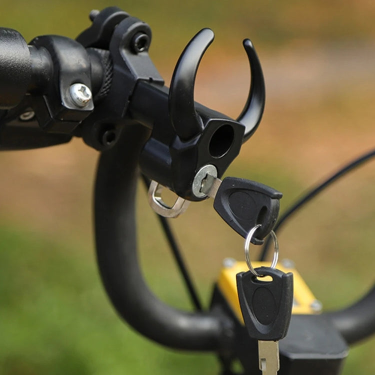 Bullhead Helmet Lock Hooks Front Universal No-Punch Motorcycle Bike Storage Hook(Black) - Theft Protection by buy2fix | Online Shopping UK | buy2fix