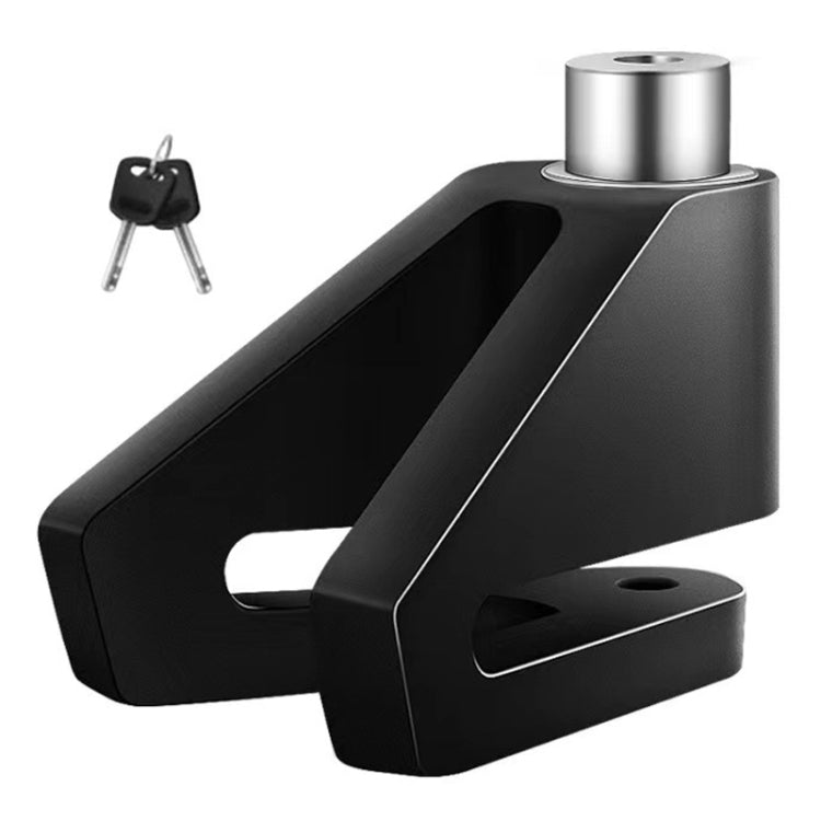 Electrical Vehicle Triangle Disc Brake Lock Universal Alloy Steel Anti-Theft Lock Scooter Padlock(Black) - Theft Protection by buy2fix | Online Shopping UK | buy2fix