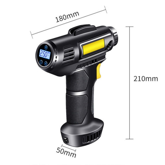 Portable Multifunctional Car Inflator Automobile Tire Pneumatic Pump, Model: Wired Pointer by buy2fix