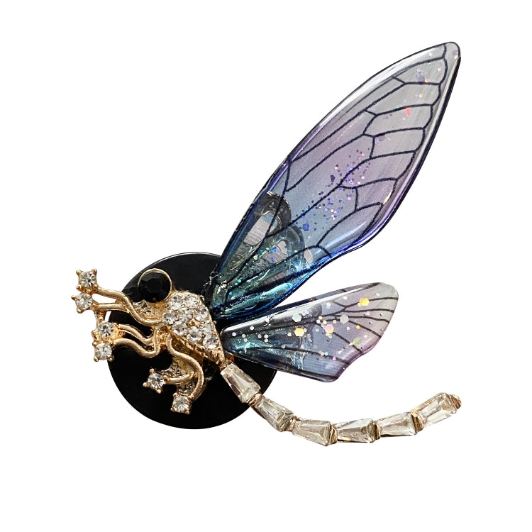 3pcs/set Metal Butterfly Dragonfly Bee Car Air Vent Aromatherapy Decorative Clip(Green) - Air Freshener by buy2fix | Online Shopping UK | buy2fix