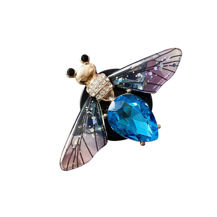 3pcs/set Metal Butterfly Dragonfly Bee Car Air Vent Aromatherapy Decorative Clip(Green) - Air Freshener by buy2fix | Online Shopping UK | buy2fix