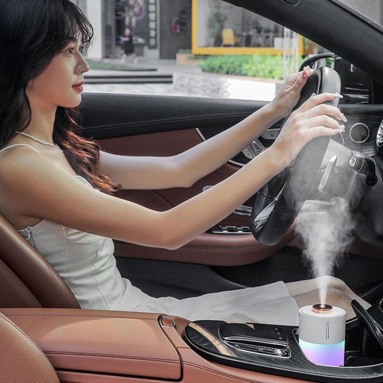 USB Colorful Cup Humidifier Home Car Ambient Light Desktop Air Purifier(Green) - Air Purifier by buy2fix | Online Shopping UK | buy2fix