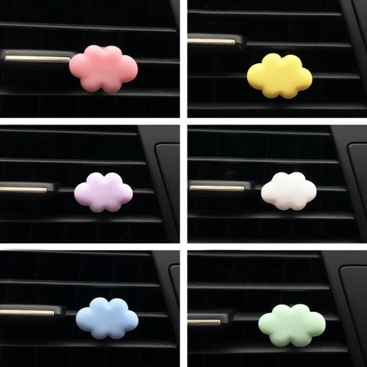 Resin Cartoon Cloud Car Air Outlet Decorative Clip(Random Color Delivery) by buy2fix