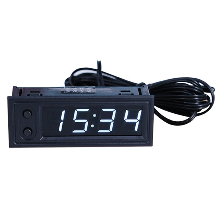 5V/12V WIFI Network Automatic Time Synchronization Digital Electronic Clock Module, Color: White - Clocks & Car Meters by buy2fix | Online Shopping UK | buy2fix