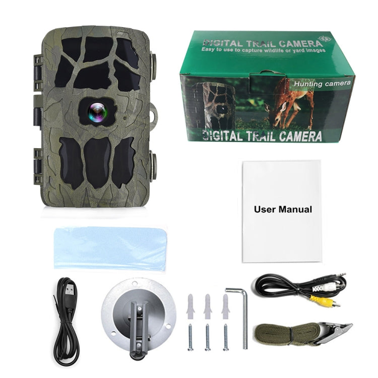 H982 4K Infrared Waterproof Induction Night Vision Monitor Animal HD Outdoor Cameras(Camouflage) - Hunting Cameras by buy2fix | Online Shopping UK | buy2fix